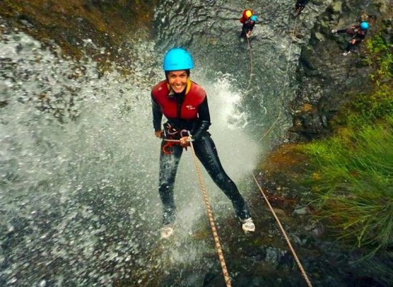 canyoning- www.aktivøstrig.dk